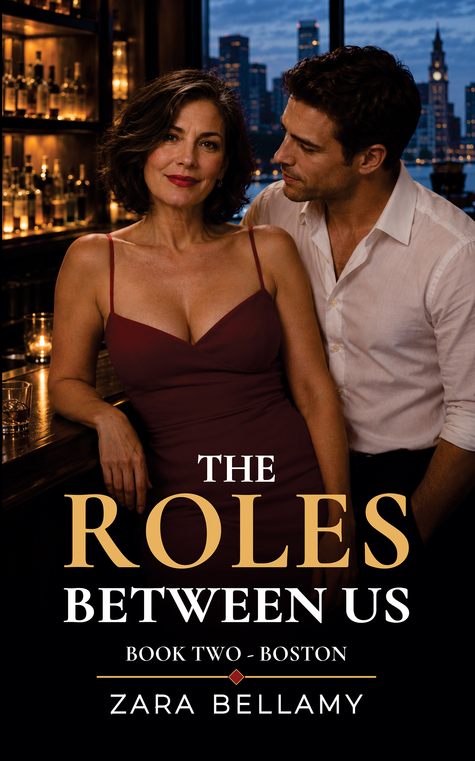 The Roles Between Us by Zara Bellamy book cover