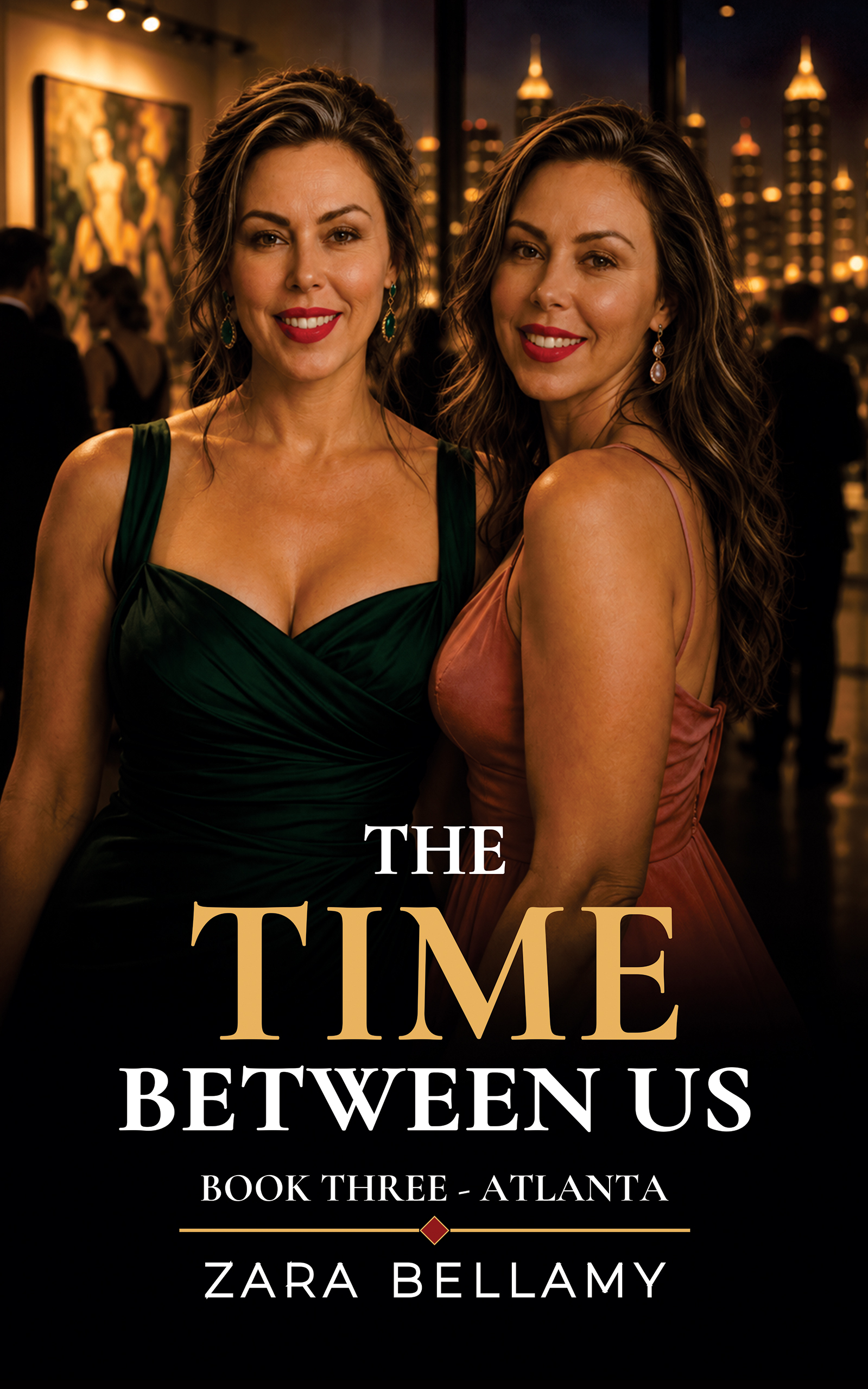 The Time Between Us by Zara Bellamy book cover